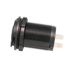 FICHA ISQUEIRO FEMEA CHASSI C/ TAMPA 12V/10A