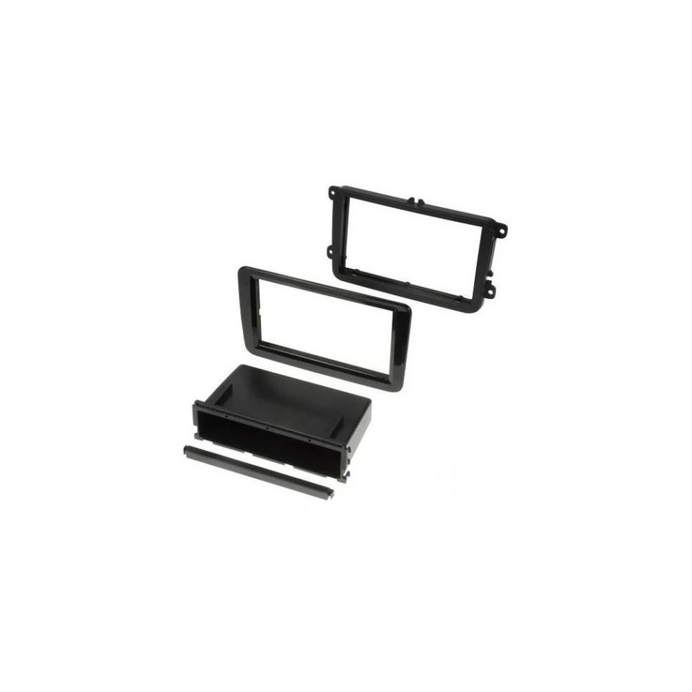 MOLDURA RADIO 2 DIN PARA SEAT SKODA