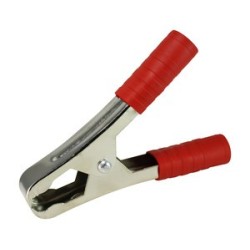 GARRA PARA BATERIA 100A VERMELHO