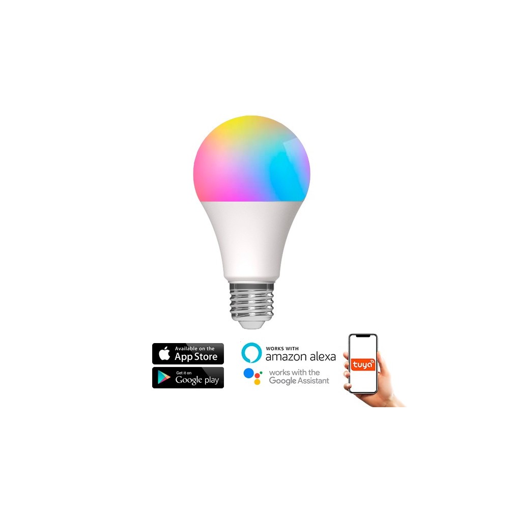 LAMPADA LED SMARTHOME A60 E27 10W RGB CCT