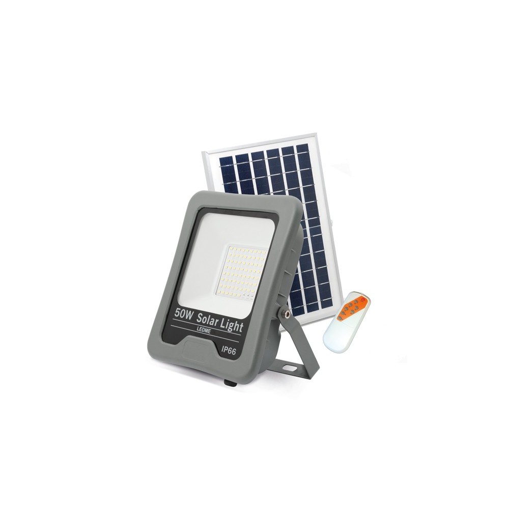 PROJECTOR LED COM PAINEL SOLAR NEOX 100W