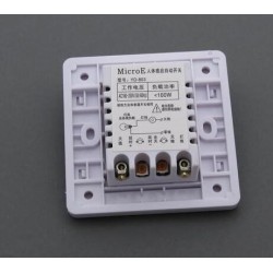DETETOR / SENSOR MOVIMENTOS ON-OFF PIR ENCASTRAR