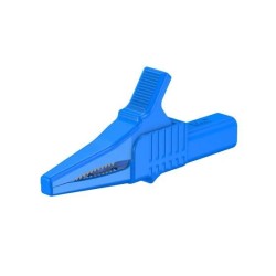 PINÇA CROCODILO 32A 1KV  MAX 20mm AZUL