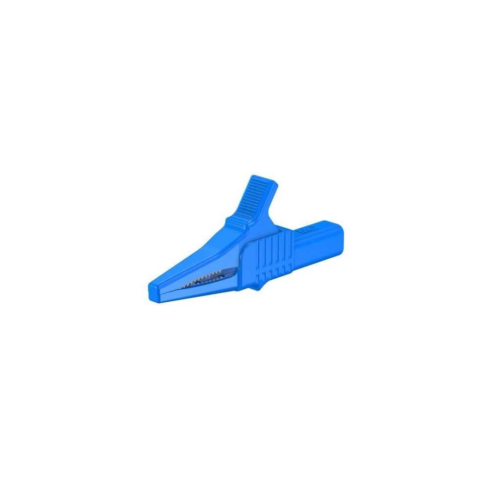 PINÇA CROCODILO 32A 1KV  MAX 20mm AZUL