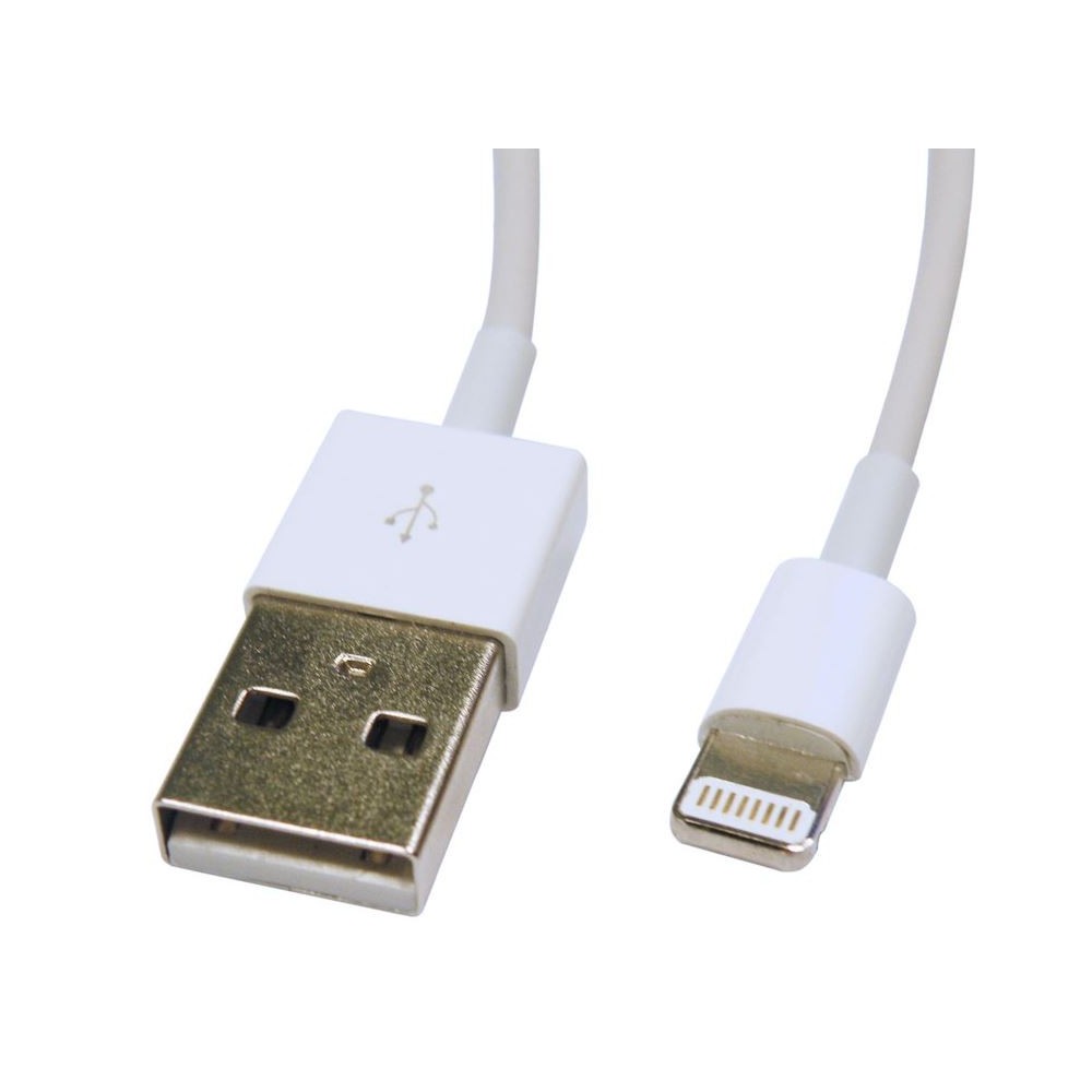 CABO USB-A 2.0 PARA LIGHTNING 1MT BRANCO