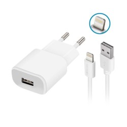 ALIMENTADOR C/ CABO USB LIGHTNING TIPO A IPHONE