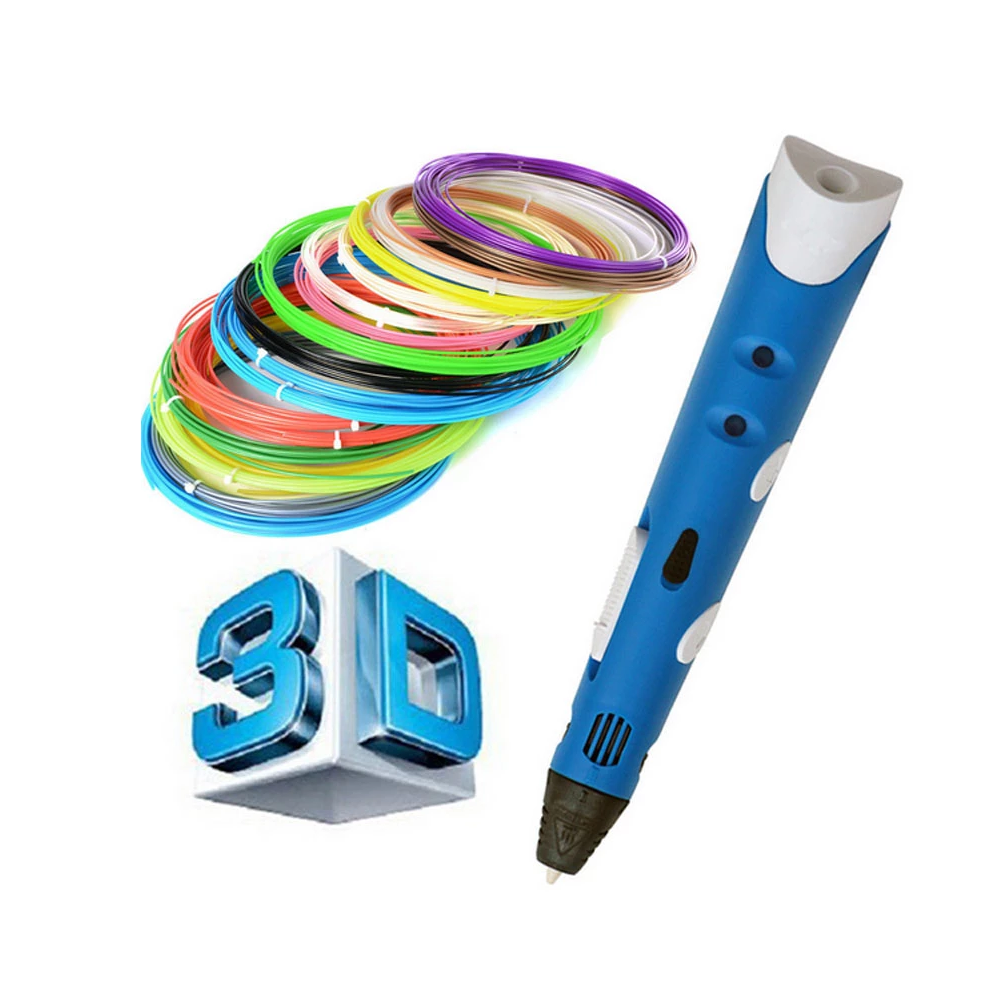 CANETA IMPRESSÃO 3D COM 3 FILAMENTOS ABS PLA