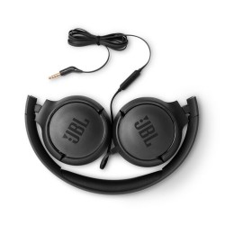 AUSCULTADORES COM MICRO T500 BLACK JBL