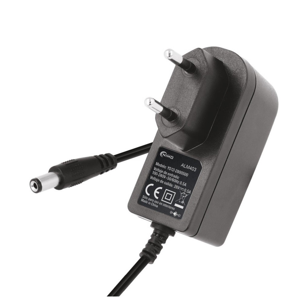 ALIMENTADOR JACK 5.5x2.1 28V 500mA