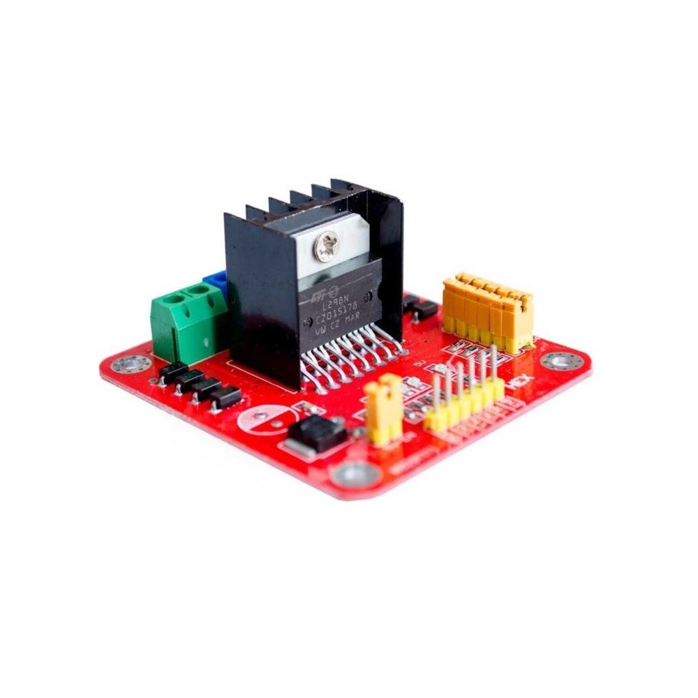 MODULO PONTE H DUAL CONTROLO MOTOR L298N ARDUINO