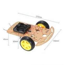 KIT CARRO SMART ROBOT 2WD ARDUINO