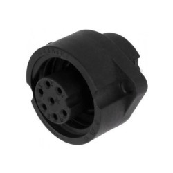 FICHA CIRCULAR FEMEA 7 PINOS AMPHENOL