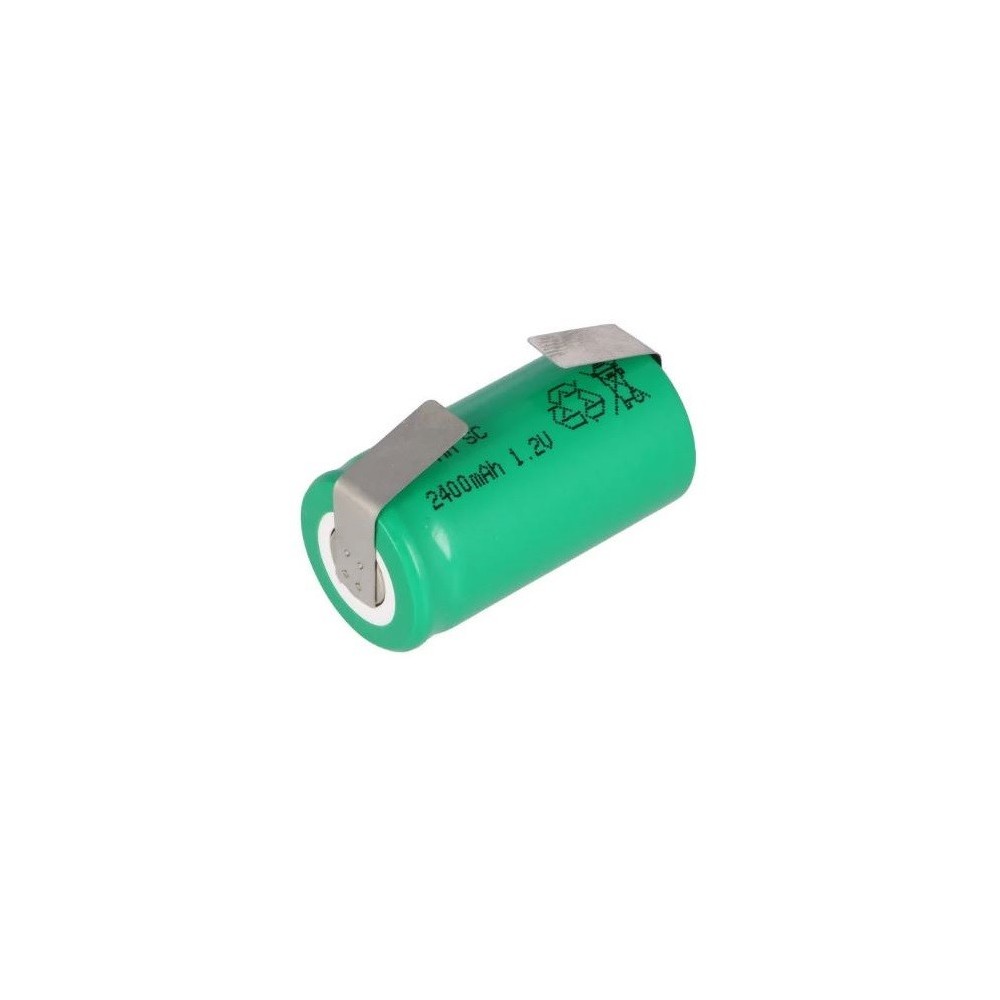 BATERIA NI-MH SC 1.2V 2400MAH COM PATILHAS