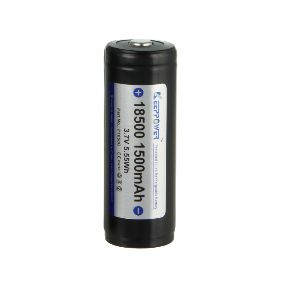 PILHA LITIO 3.7V 1500mAh 18500 Ø18.5X53mm