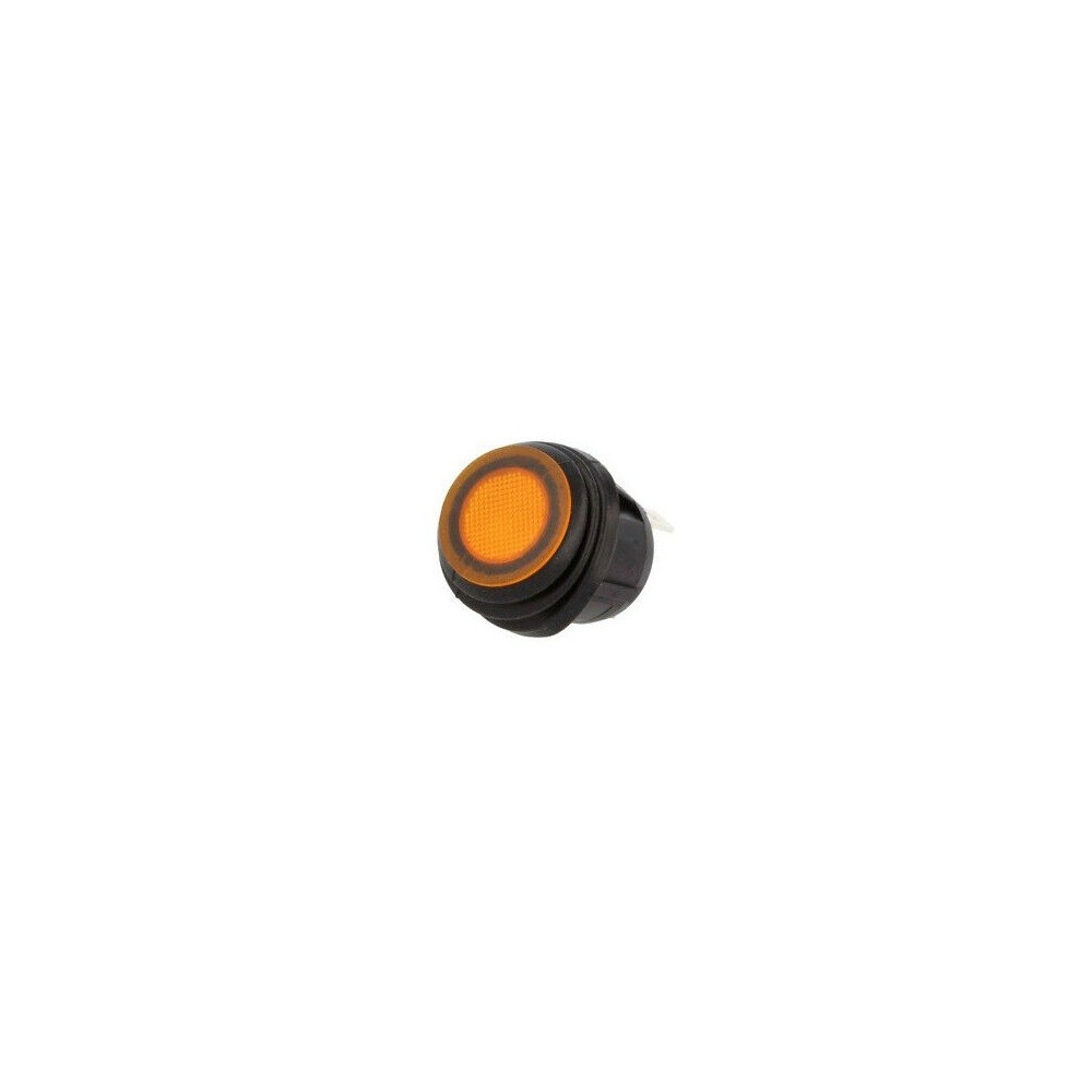 INTERRUPTOR SPST 2 POSICOES OFF-ON  20A 14VDC IP65 LARANJA