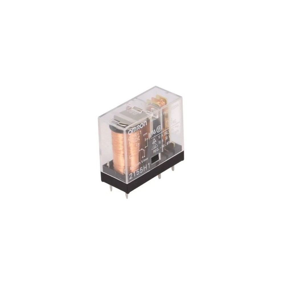 RELE ELETROMAGNETICO SPDT 1INV  12VDC 10A G2R-1-12DC