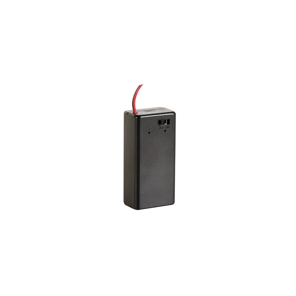SUPORTE PILHAS 9V COM CAIXA