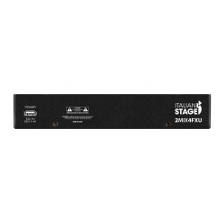 ITALIAN STAGE 2MIX4FXU MESA MISTURA 4 CANAIS USB MP3 C/ EFEITOS