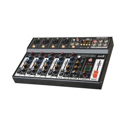MESA MISTURA 6 CANAIS USB MP3 C/ EEFEITOS ITALIAN STAGE