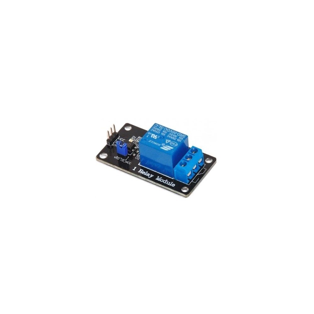 MODULO RELE 5VDC 1 CANAL OPTOACUPOLADOR ARDUINO FUNDUINO