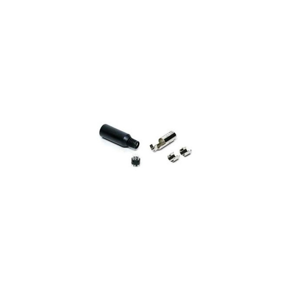 FICHA MINI DIN MACHO 9 PINOS