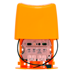 AMPLIF.MASTRO 12-24V 3Entradas 1Saida U-V-FLmix  TELEVES