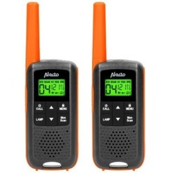 PACK 2 WALKIE-TALKIES COM BASE