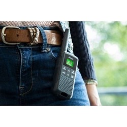 PACK 2 WALKIE-TALKIES COM BASE