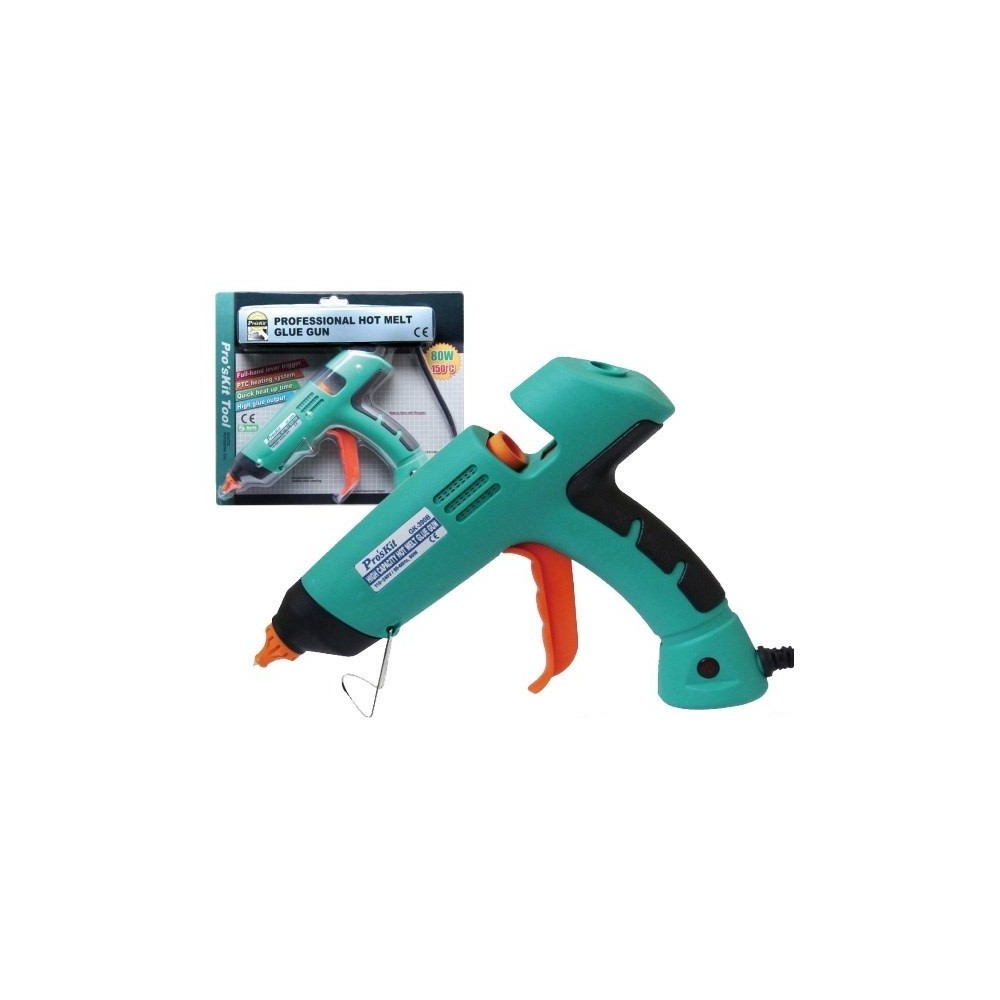 PISTOLA DE COLA QUENTE 80W PROSKIT