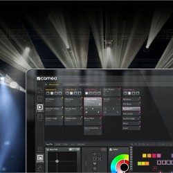INTERFACE DMX 512 CH C/ SOFTWARE DE CONTROLO CAMEO