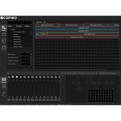 INTERFACE DMX 512 CH C/ SOFTWARE DE CONTROLO CAMEO