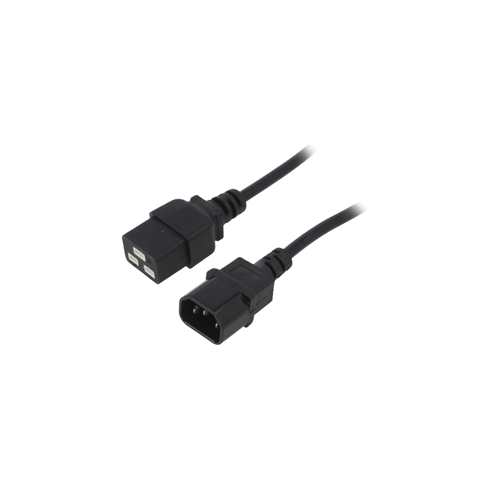 CABO IEC C14 MACHO - C19 FEMEA 1.8MT