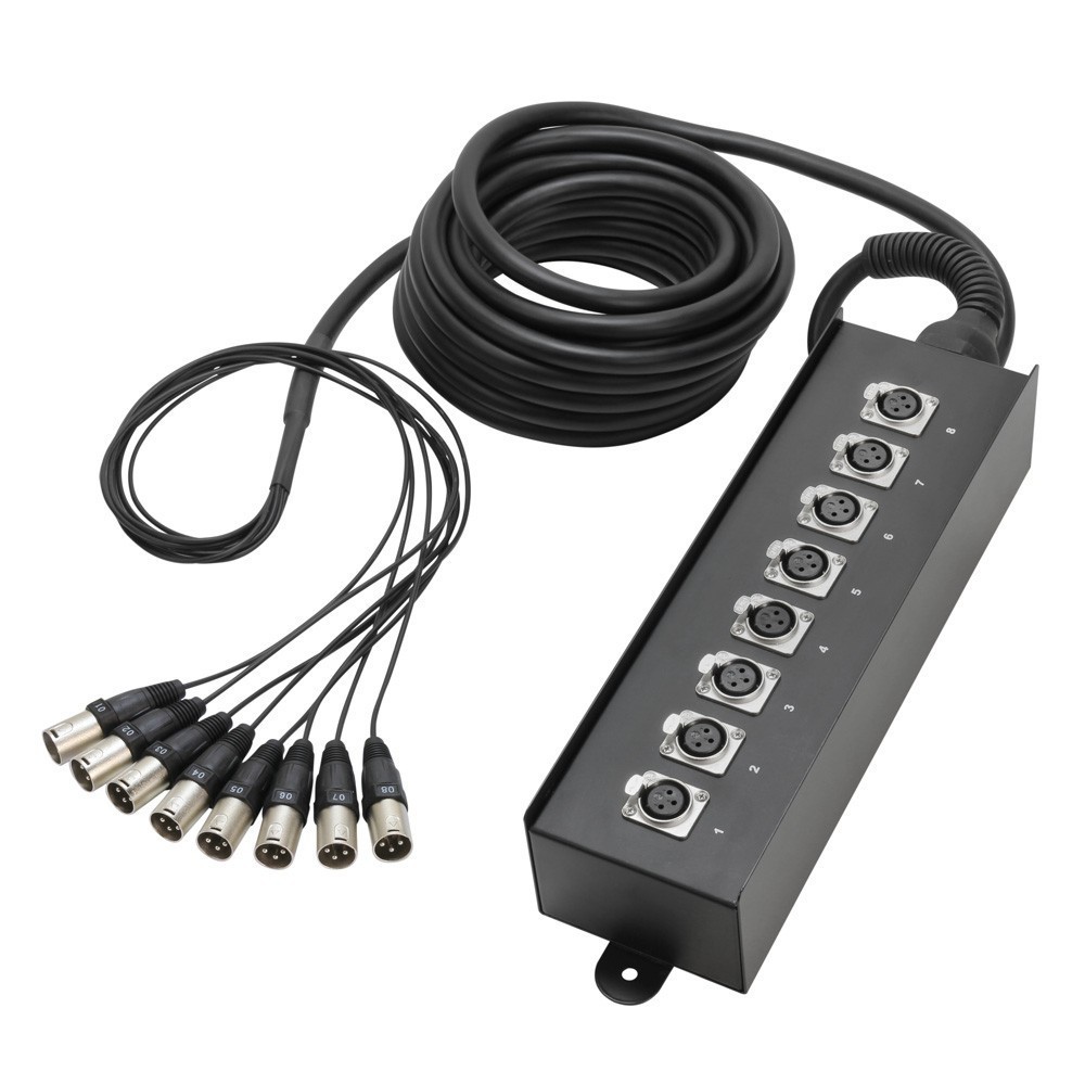 STAGE BOX 8 VIAS XLR (10MTS)