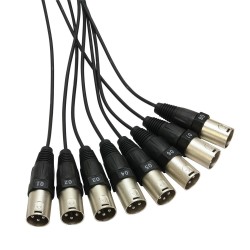STAGE BOX 8 VIAS XLR (10MTS)