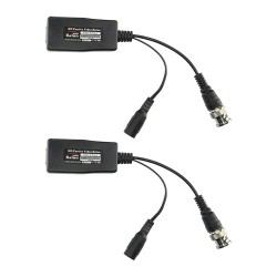 CONVERSOR PASSIVO 2XBALUN VIDEO C/DC RJ45