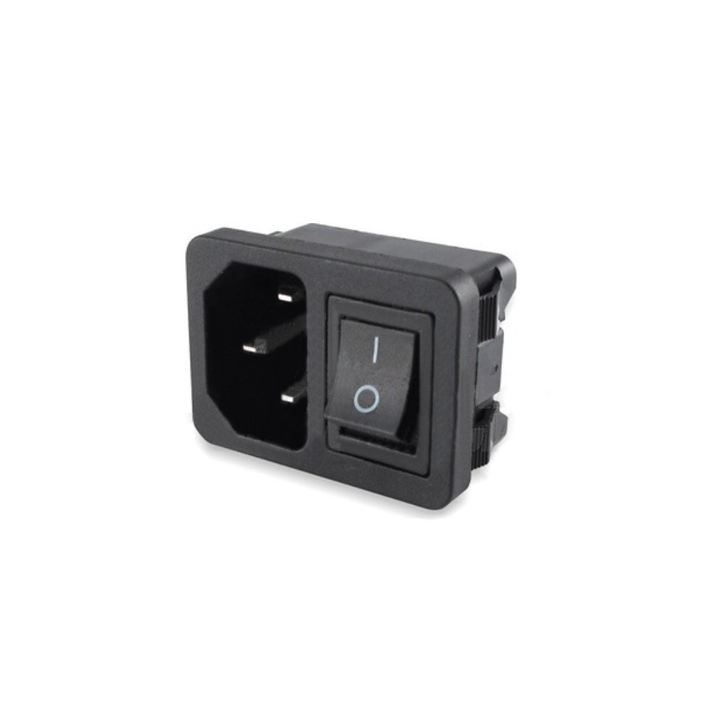 FICHA USA MACHO IEC PAINEL COM INTERRUPTOR