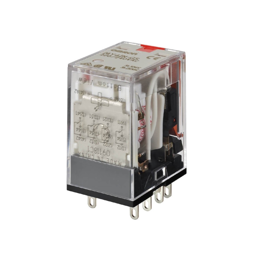 RELE ELETROMAGNETICO 4PDT 230V 5A