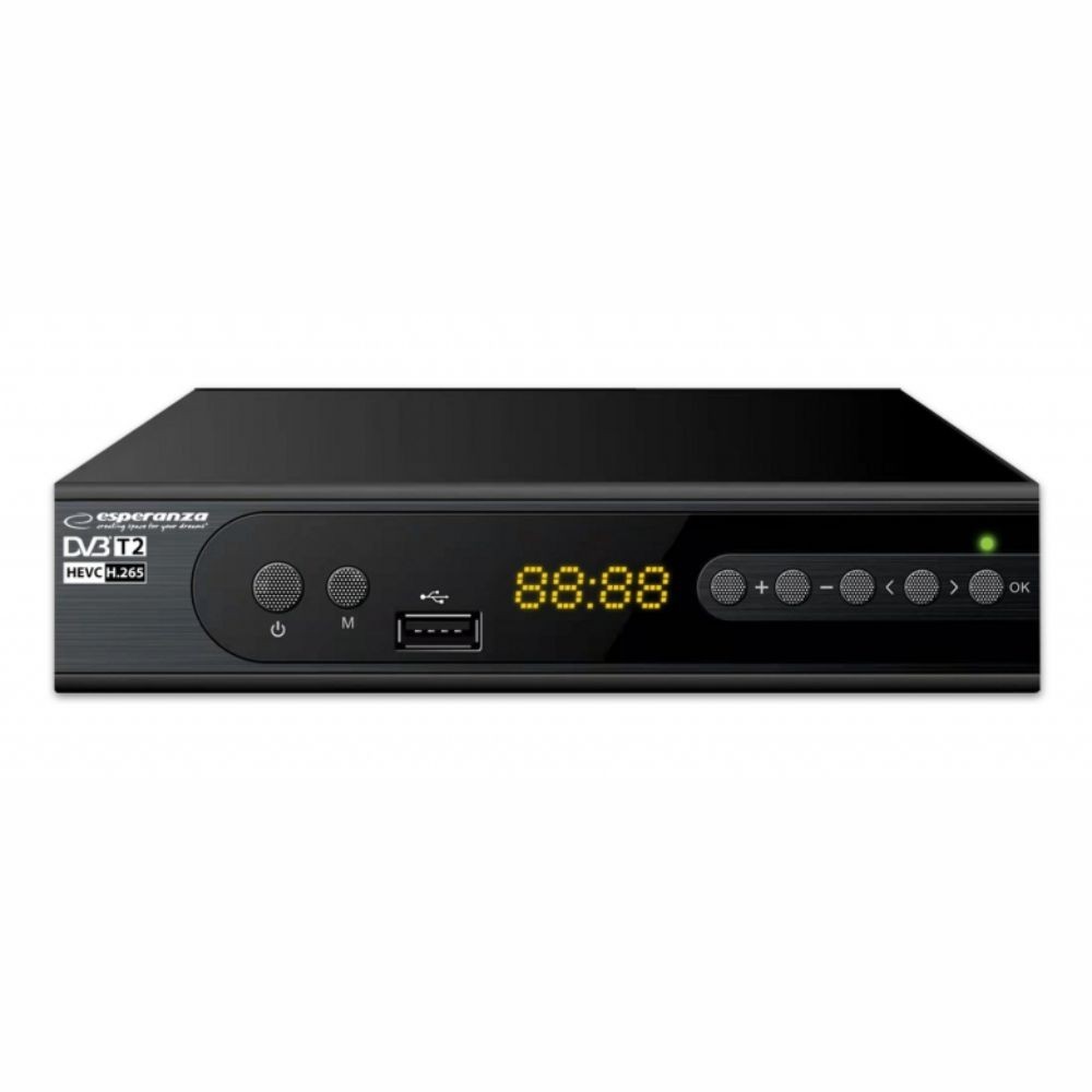 RECETOR TDT FULL HD DVB-T2 ESPERANZA