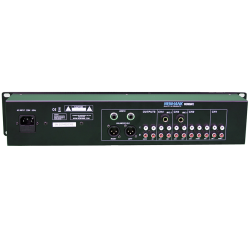 NEWHANK WORKMATE MESA MISTURA 7LINE 3MIC RACK 19" USB BT