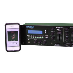 NEWHANK WORKMATE MESA MISTURA 7LINE 3MIC RACK 19" USB BT
