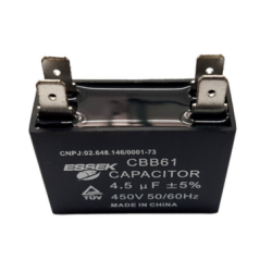 CONDENSADOR RECTANGULAR 4,5MF/450V FASTON