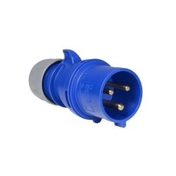 FICHA MACHO CEE 16A 2P+T IP44