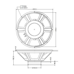 ALTIFALANTE 18" SICA LP459.75/1790 T 4OHM