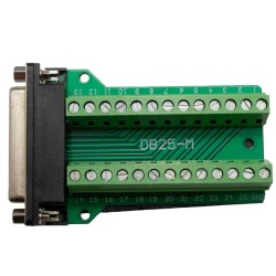 FICHA SUB-D 9P FEMEA COM TERMINAIS