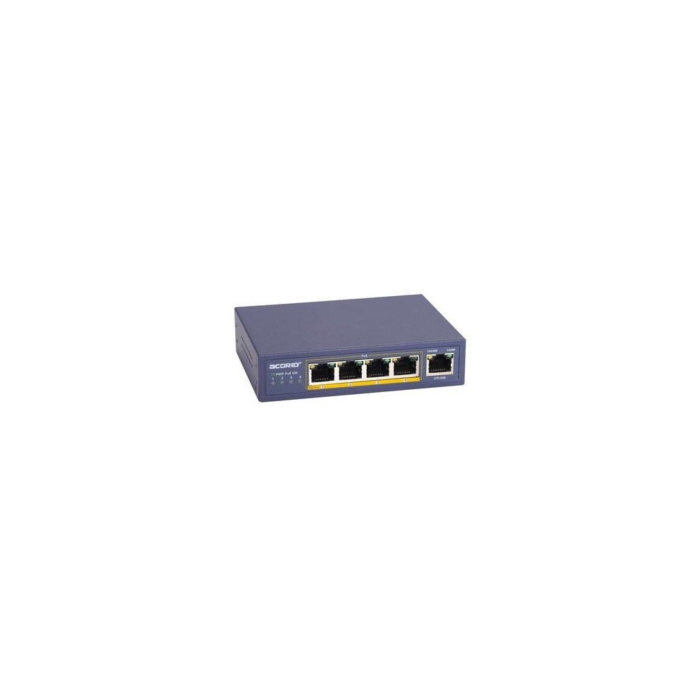 ACORID GLS5004P SWITCH GIGABIT 5 PORTAS