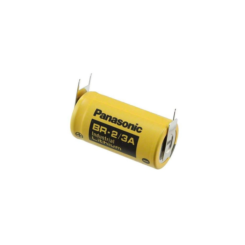 PILHA LITIO PANASONIC 3V BR2/3A COM PATILHAS PILHA LITIO PANASONIC 3V BR2/3A COM PATILHAS