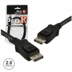 EXTENSAO DISPLAYPORT MACHO-MACHO 2MTS