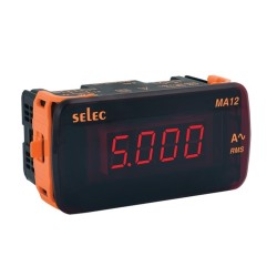 AMPERIMETRO DIGITAL LED 50mA-5A 240VAC