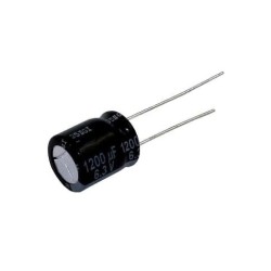 CONDENSADOR ELETROLITICO 390uF 25VDC