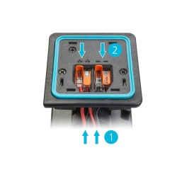 APART / BIAMP MASK6C-BL COLUNA DESIGN 6.5" 200W IP64